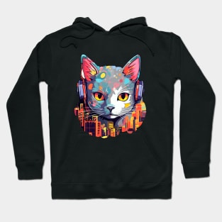 Cat Animal World Pet Dog Loving Fun Hoodie